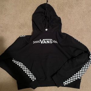Vans Cropped Checkered Sweatshirt